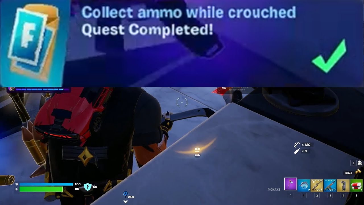  How to Collect Ammo While Crouched in Fortnite? Latest 2024