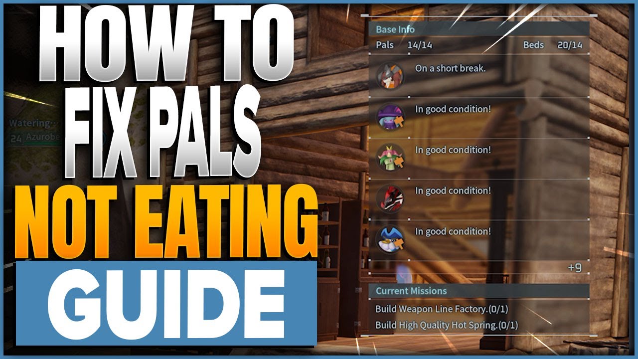  How to Fix Pals Not Eating & Getting Sick in Palworld?