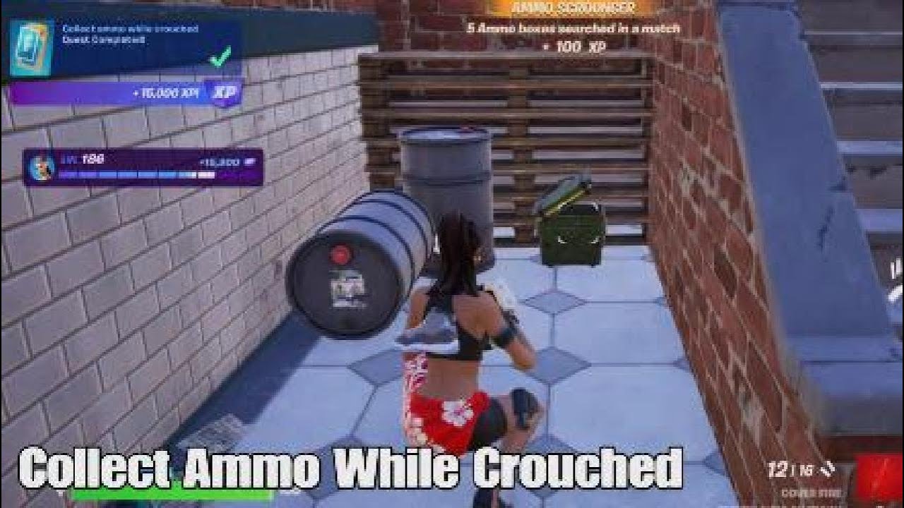 How to Collect Ammo While Crouched in Fortnite? Latest 2024