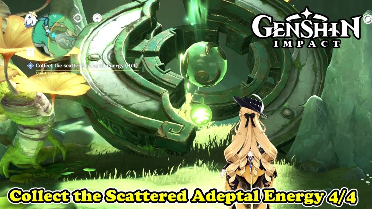  How to Collect the Scattered Adeptal Energy 4/4 Genshin Impact?