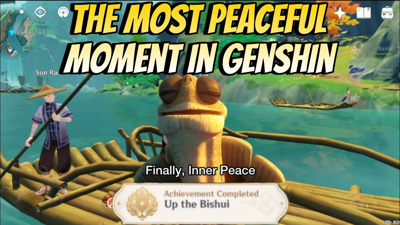  What's on "Up the Bishui" Genshin Impact 4.4 Secret Achievement?