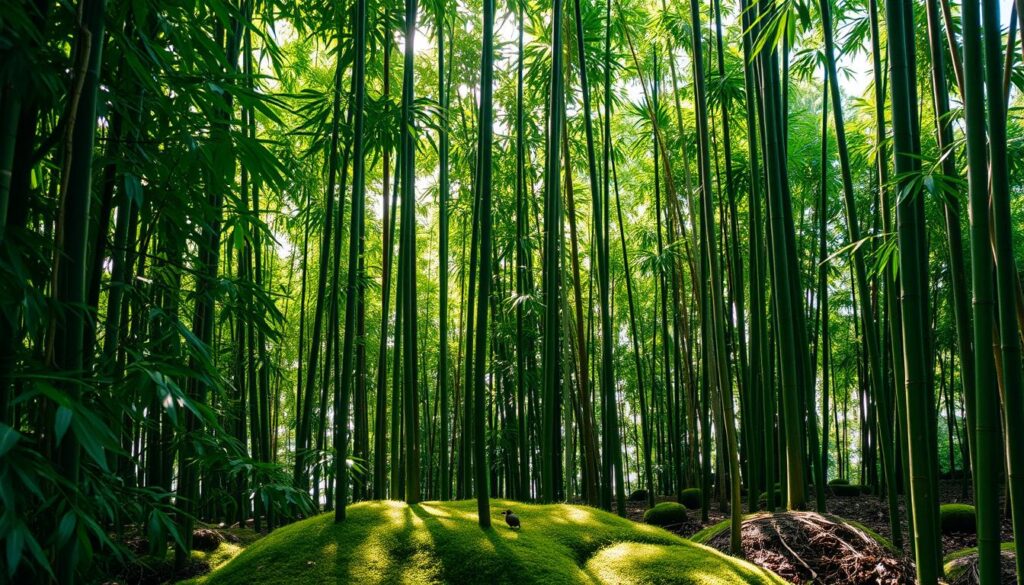 Bamboo forest ecosystem