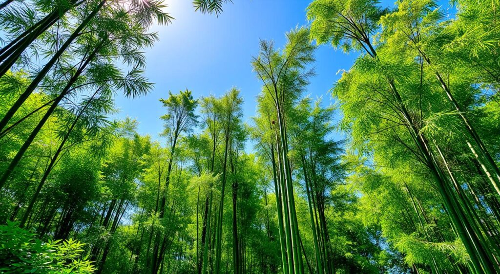 Bamboo forests