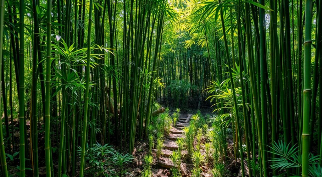 Bamboo regeneration