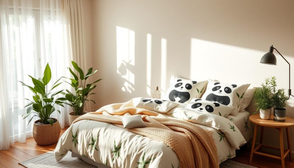 Eco-friendly bamboo bedding