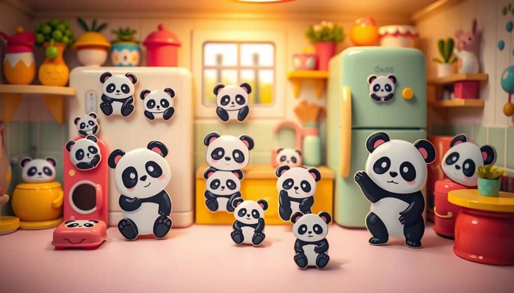 Panda Fridge Magnets