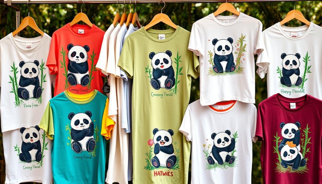 Panda Graphic Tees Collection