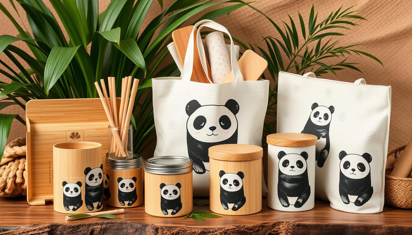 Panda-Themed Eco Products