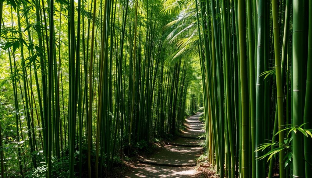 bamboo corridors