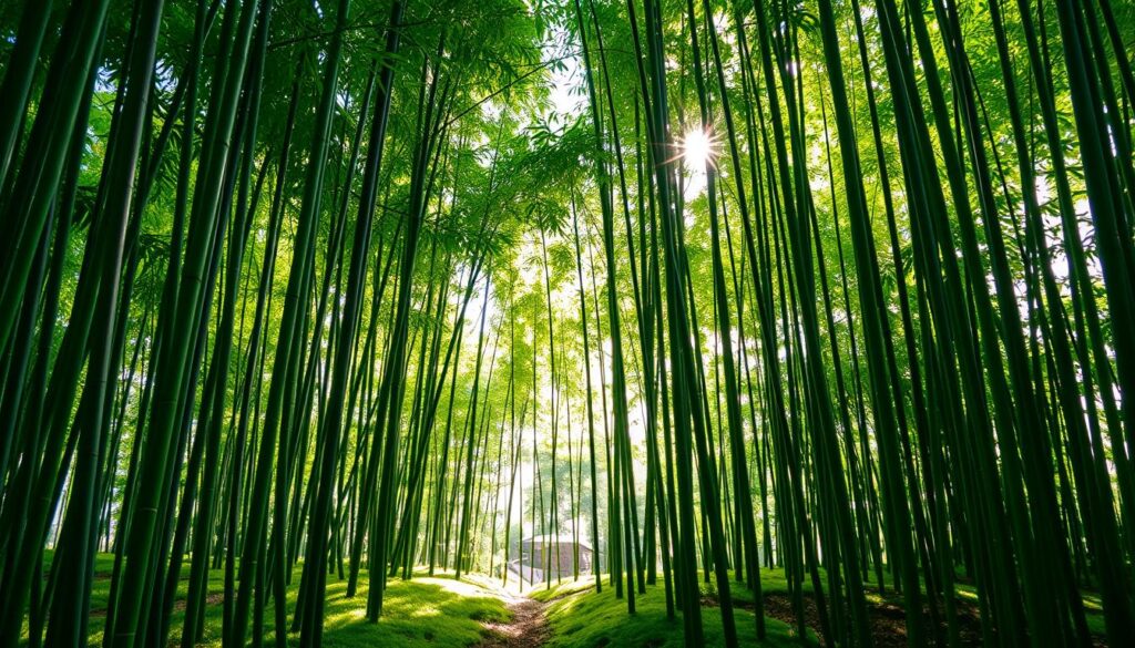 bamboo forests