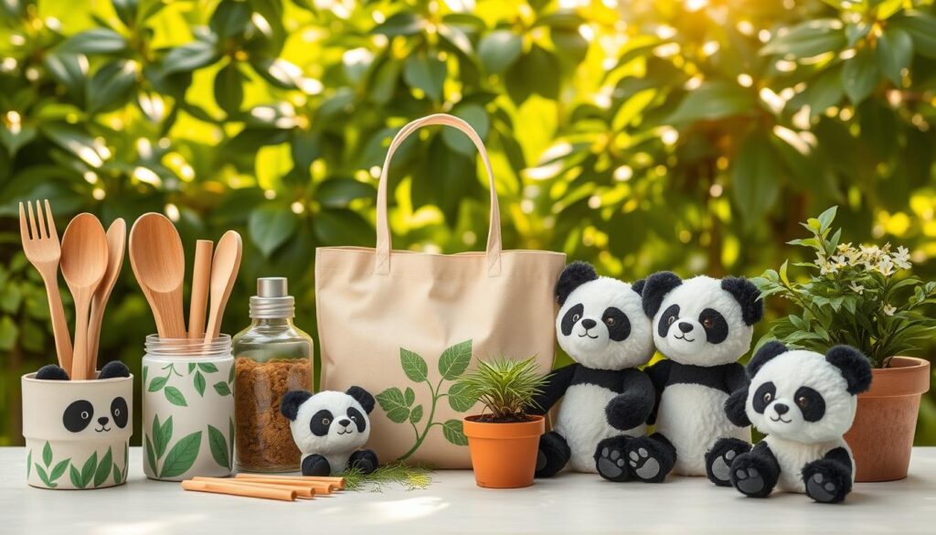 eco-friendly panda items