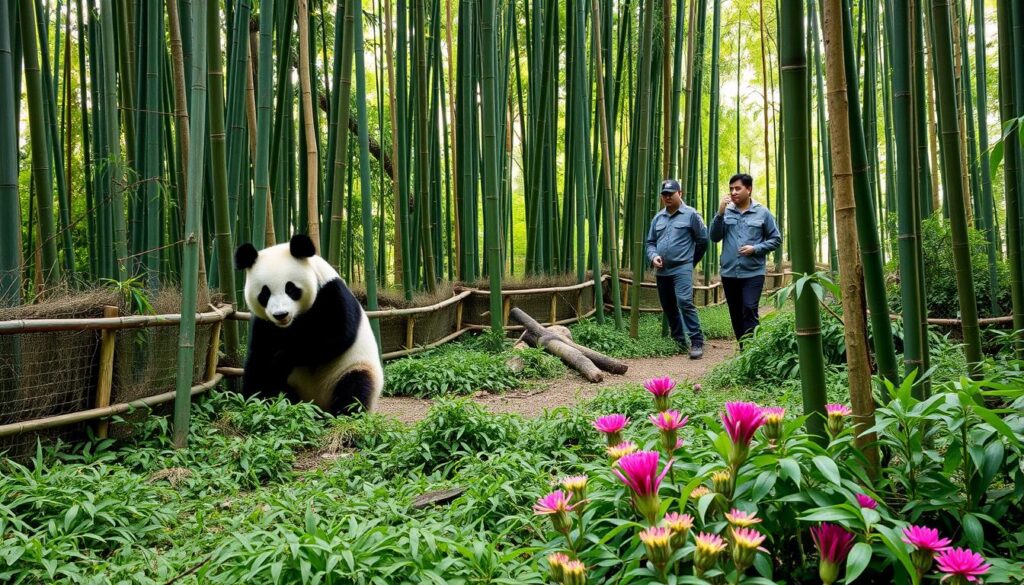 giant panda conservation