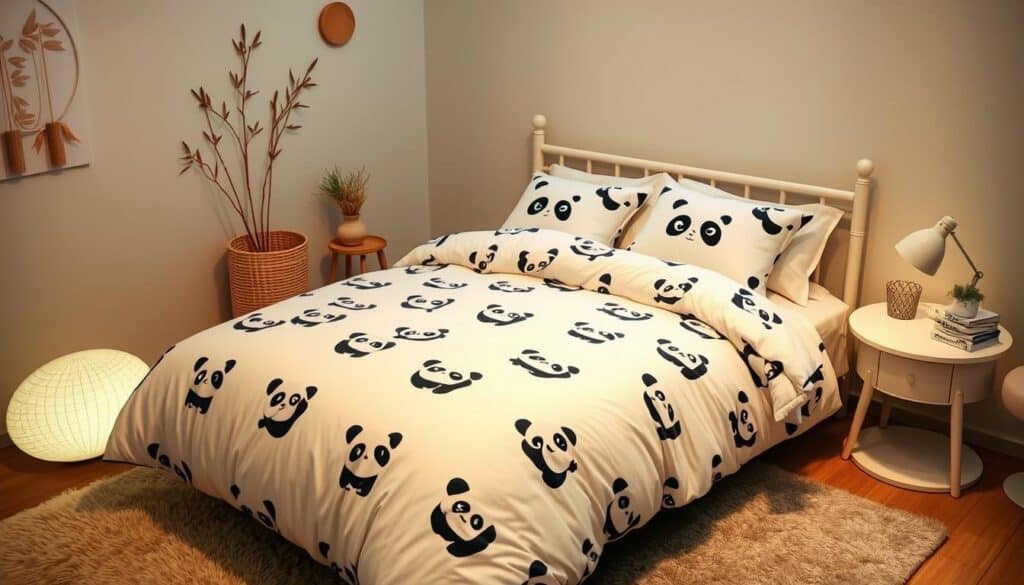 panda bedding set