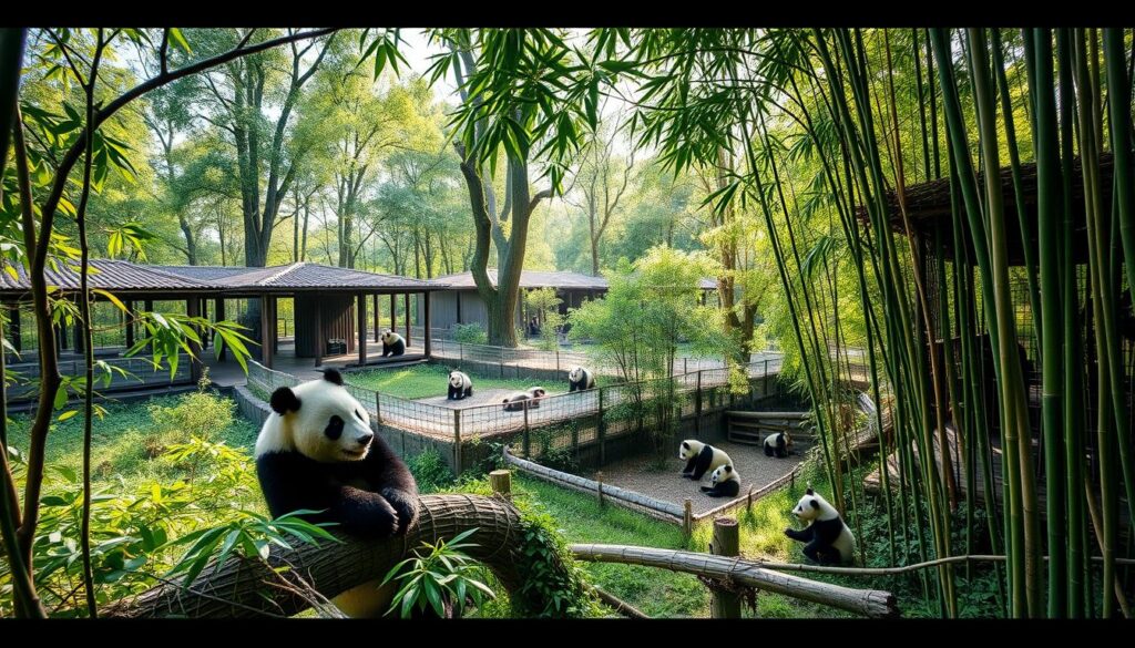 panda breeding center