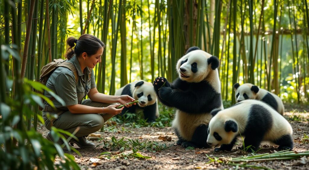 panda conservation volunteer