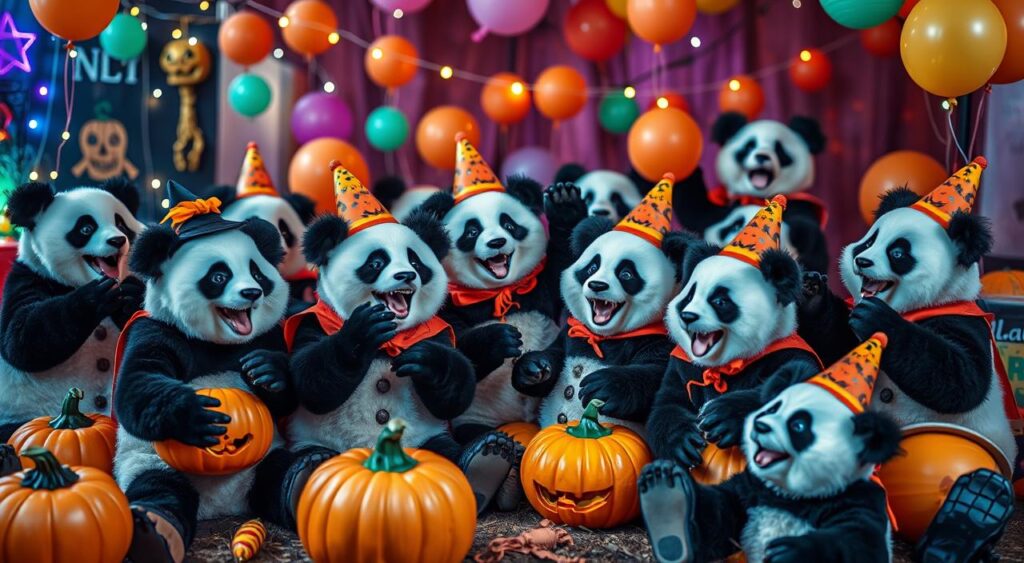 panda costume party