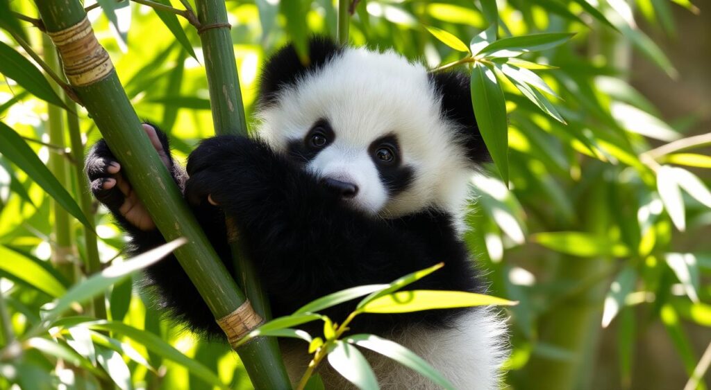 panda cub