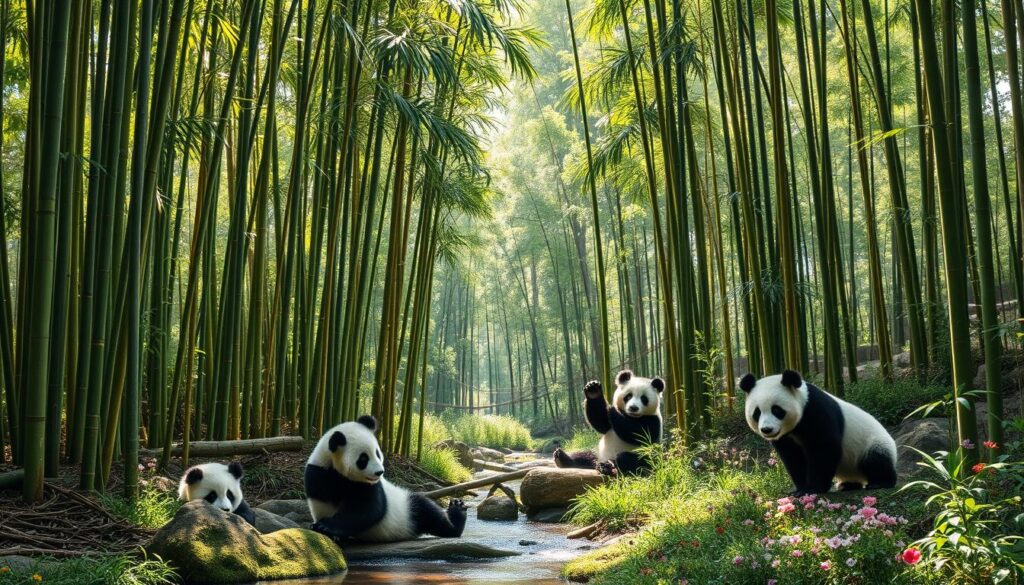 panda habitat