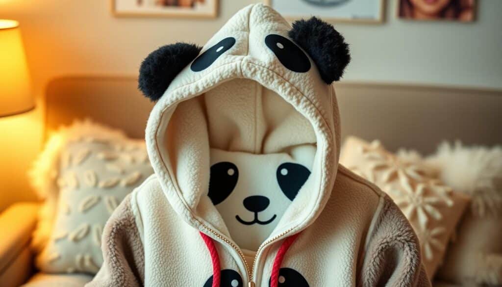 panda hoodie