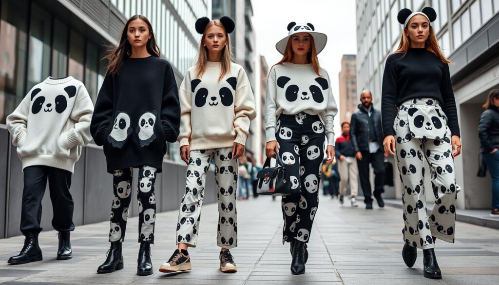 panda-inspired fashion