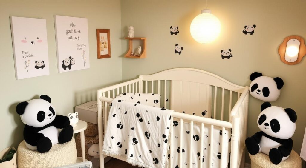 panda nursery decor