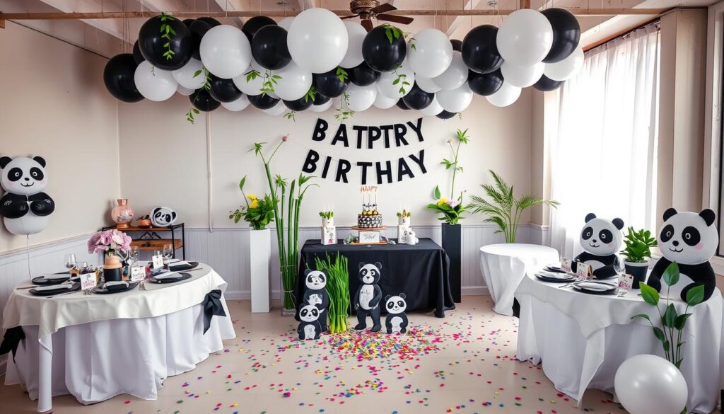 panda party decor