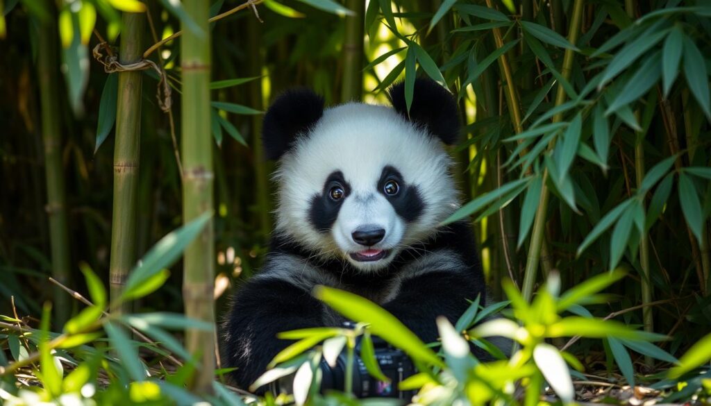 panda photography