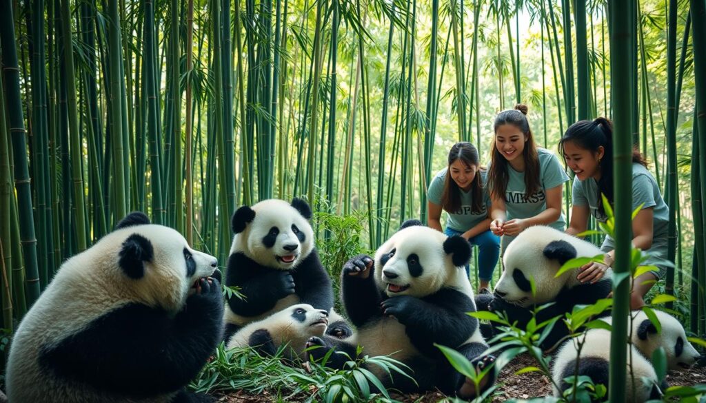 panda voluntourism