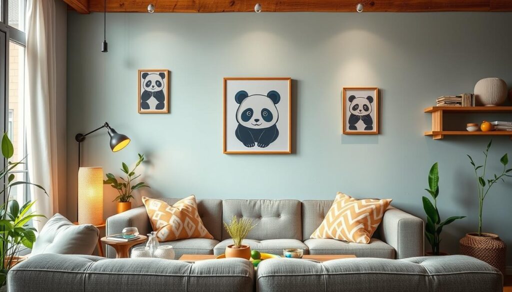 panda wall art