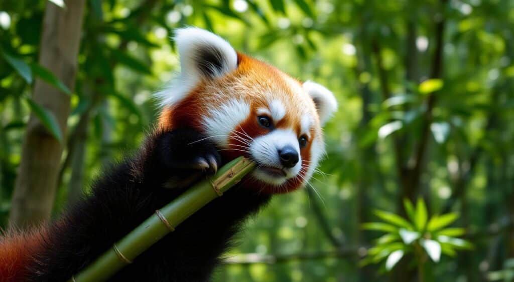 red panda pseudo-thumb